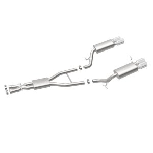 BMW M5 Performance Exhaust - Rear - Magnaflow - Touring Series Cat-Back with Quad Split Rear Exit - Polished - `06-`10
