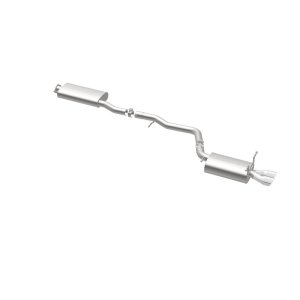 Infiniti G35 Performance Exhaust - Rear - Magnaflow - Cat-Back, Street Series, Dual Driver-Side Rear Exit, Stainless Steel, 2.5in Piping, 3in Tips - Polished - `03-`06