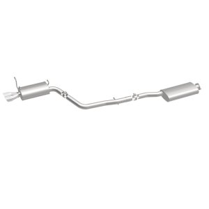Infiniti G35 Performance Exhaust - Rear - Magnaflow - Cat-Back, Street Series, Dual Driver-Side Rear Exit, Stainless Steel, 2.5in Piping, 3in Tips - Polished - `03-`06