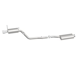 Infiniti G35 Performance Exhaust - Rear - Magnaflow - Cat-Back, Street Series, Dual Driver-Side Rear Exit, Stainless Steel, 2.5in Piping, 3in Tips - Polished - `03-`06