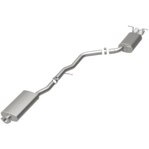 Infiniti G35 Performance Exhaust - Rear - Magnaflow - Cat-Back, Street Series, Dual Driver-Side Rear Exit, Stainless Steel, 2.5in Piping, 3in Tips - Polished - `03-`06