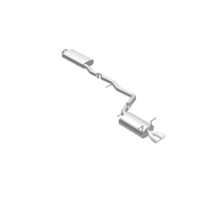 Infiniti G35 Performance Exhaust - Rear - Magnaflow - Cat-Back, Street Series, Dual Driver-Side Rear Exit, Stainless Steel, 2.5in Piping, 3in Tips - Polished - `03-`06