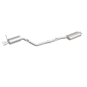 Infiniti G35 Performance Exhaust - Rear - Magnaflow - Cat-Back, Street Series, Dual Driver-Side Rear Exit, Stainless Steel, 2.5in Piping, 3in Tips - Polished - `03-`06