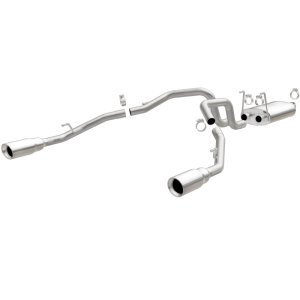 Dodge Ram Performance Exhaust - Rear - Magnaflow - Street Series Cat-Back Dual Split Rear Exit - Polished - 2009 Dodge Ram Performance Exhaust - Rear - Magnaflow - Street Series Cat-Back Dual Split Rear Exit - Polished - 2009