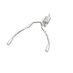 Dodge Ram Performance Exhaust - Rear - Magnaflow - Street Series Cat-Back Dual Split Rear Exit - Polished - 2009