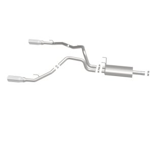 Dodge Ram Performance Exhaust - Rear - Magnaflow - Street Series Cat-Back Dual Split Rear Exit - Polished - 2009