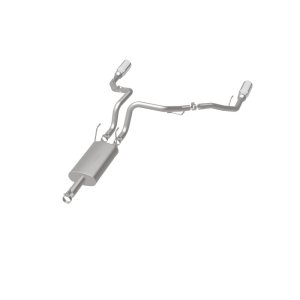 Dodge Ram Performance Exhaust - Rear - Magnaflow - Street Series Cat-Back Dual Split Rear Exit - Polished - 2009
