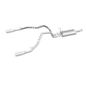 Dodge Ram Performance Exhaust - Rear - Magnaflow - Street Series Cat-Back Dual Split Rear Exit - Polished - 2009