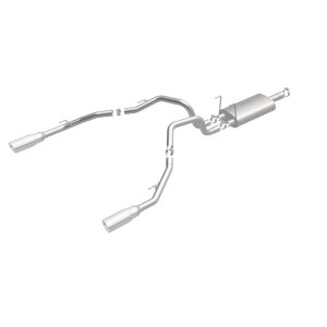 Dodge Ram Performance Exhaust - Rear - Magnaflow - Street Series Cat-Back Dual Split Rear Exit - Polished - 2009