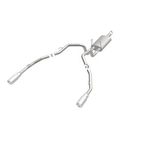 Dodge Ram Performance Exhaust - Rear - Magnaflow - Street Series Cat-Back Dual Split Rear Exit - Polished - 2009
