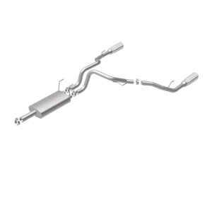 Dodge Ram Performance Exhaust - Rear - Magnaflow - Street Series Cat-Back Dual Split Rear Exit - Polished - 2009