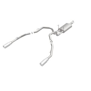 Dodge Ram Performance Exhaust - Rear - Magnaflow - Street Series Cat-Back Dual Split Rear Exit - Polished - 2009