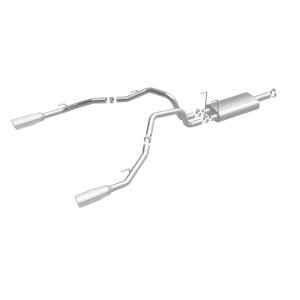 Dodge Ram Performance Exhaust - Rear - Magnaflow - Street Series Cat-Back Dual Split Rear Exit - Polished - 2009