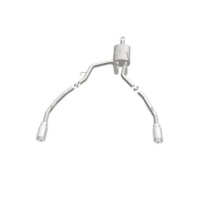 Dodge Ram Performance Exhaust - Rear - Magnaflow - Street Series Cat-Back Dual Split Rear Exit - Polished - 2009