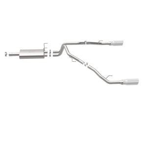 Dodge Ram Performance Exhaust - Rear - Magnaflow - Street Series Cat-Back Dual Split Rear Exit - Polished - 2009