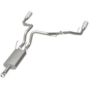 Dodge Ram Performance Exhaust - Rear - Magnaflow - Street Series Cat-Back Dual Split Rear Exit - Polished - 2009