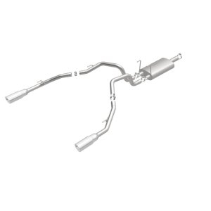 Dodge Ram Performance Exhaust - Rear - Magnaflow - Street Series Cat-Back Dual Split Rear Exit - Polished - 2009