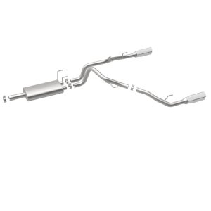 Dodge Ram Performance Exhaust - Rear - Magnaflow - Street Series Cat-Back Dual Split Rear Exit - Polished - 2009