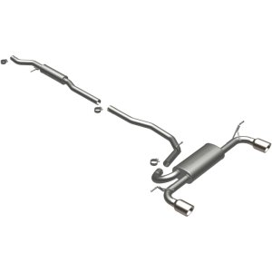 Ford Edge Performance Exhaust - Dual Split Rear - Magnaflow - MagnaFlow Street Series Cat-Back - Polished - `07-`09