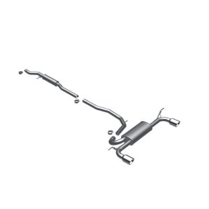 Lincoln MKX Performance Exhaust - Dual Split Rear - Magnaflow - MagnaFlow Street Series Cat-Back - Polished - `07-`09