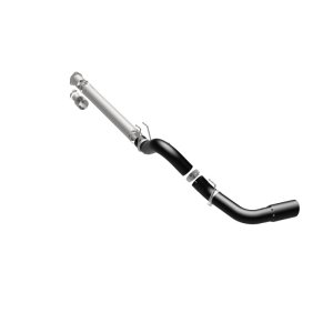 Ford F-250 Performance Exhaust - Single Passenger Side Rear - Magnaflow - Filter-Back, Black Series - Black - `08-`17