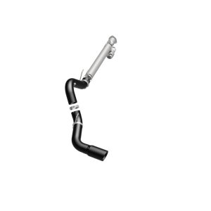 Ford F-250 Performance Exhaust - Single Passenger Side Rear - Magnaflow - Filter-Back, Black Series - Black - `08-`17