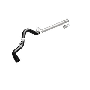 Ford F-250 Performance Exhaust - Single Passenger Side Rear - Magnaflow - Filter-Back, Black Series - Black - `08-`17
