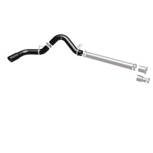 Ford F-350 Performance Exhaust - Single Passenger Side Rear - Magnaflow - Filter-Back, Black Series - Black - `08-`17