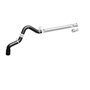 Ford F-350 Performance Exhaust - Single Passenger Side Rear - Magnaflow - Filter-Back, Black Series - Black - `08-`17