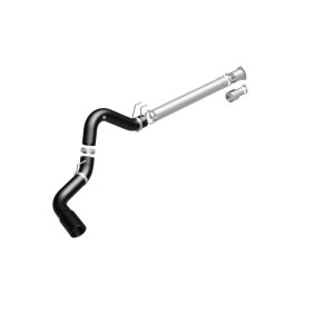 Ford F-350 Performance Exhaust - Single Passenger Side Rear - Magnaflow - Filter-Back, Black Series - Black - `08-`17