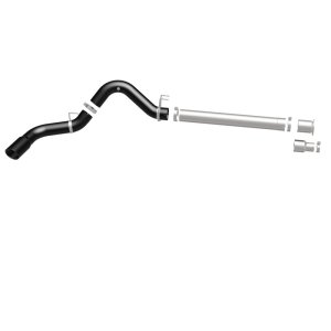 Ford F-350 Performance Exhaust - Single Passenger Side Rear - Magnaflow - Filter-Back, Black Series - Black - `08-`17