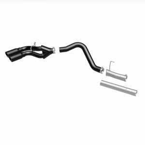 Ram 2500 Performance Exhaust - Dual Same Side Behind Passenger Rear Tire - Magnaflow - DPF Back Dual Single Passenger Side Rear Exit - Black - `13-`18