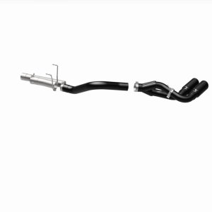 Ram 2500 Performance Exhaust - Dual Same Side Behind Passenger Rear Tire - Magnaflow - DPF Back Dual Single Passenger Side Rear Exit - Black - `13-`18