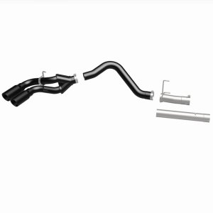 Ram 3500 Performance Exhaust - Dual Same Side Behind Passenger Rear Tire - Magnaflow - DPF Back Dual Single Passenger Side Rear Exit - Black - `13-`18 Ram 3500 Performance Exhaust - Dual Same Side Behind Passenger Rear Tire - Magnaflow - DPF Back Dual Single Passenger Side Rear Exit - Black - `13-`18