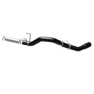 Ram 3500 Performance Exhaust - Single Passenger Side Rear Exit - Magnaflow - Black DPF Series Diesel 5in. Filter-Back - Black - `19-`25 Ram 3500 Performance Exhaust - Single Passenger Side Rear Exit - Magnaflow - Black DPF Series Diesel 5in. Filter-Back - Black - `19-`25