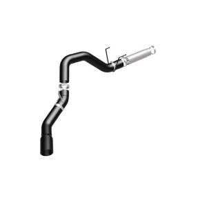 Ram 3500 Performance Exhaust - Single Passenger Side Rear Exit - Magnaflow - Black DPF Series Diesel 5in. Filter-Back - Black - `19-`25 Ram 3500 Performance Exhaust - Single Passenger Side Rear Exit - Magnaflow - Black DPF Series Diesel 5in. Filter-Back - Black - `19-`25