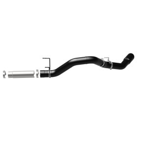 Ram 3500 Performance Exhaust - Single Passenger Side Rear Exit - Magnaflow - Black DPF Series Diesel 5in. Filter-Back - Black - `19-`25 Ram 3500 Performance Exhaust - Single Passenger Side Rear Exit - Magnaflow - Black DPF Series Diesel 5in. Filter-Back - Black - `19-`25