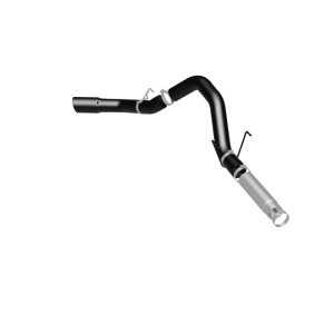 Ram 3500 Performance Exhaust - Single Passenger Side Rear Exit - Magnaflow - Black DPF Series Diesel 5in. Filter-Back - Black - `19-`25 Ram 3500 Performance Exhaust - Single Passenger Side Rear Exit - Magnaflow - Black DPF Series Diesel 5in. Filter-Back - Black - `19-`25