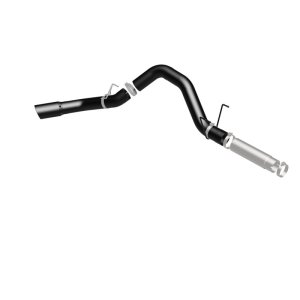 Ram 3500 Performance Exhaust - Single Passenger Side Rear Exit - Magnaflow - Black DPF Series Diesel 5in. Filter-Back - Black - `19-`25 Ram 3500 Performance Exhaust - Single Passenger Side Rear Exit - Magnaflow - Black DPF Series Diesel 5in. Filter-Back - Black - `19-`25