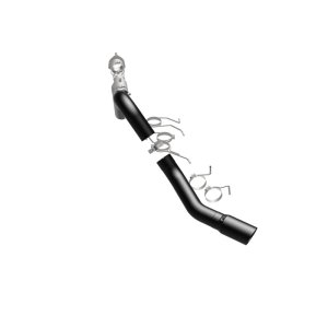 GMC Sierra 3500HD Performance Exhaust - Single Passenger Side Rear Exit - Magnaflow - Black DPF Series - Black - `21-`27