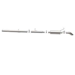 Chevrolet Silverado Performance Exhaust - Rear - Magnaflow - Off Road Pro Cat-Back, Single Wall Turndown Cut Edge Tips - Satin - `09-`10 Chevrolet Silverado Performance Exhaust - Rear - Magnaflow - Off Road Pro Cat-Back, Single Wall Turndown Cut Edge Tips - Satin - `09-`10