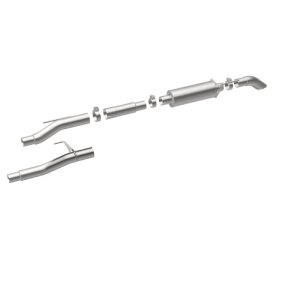 Ford F-150 Performance Exhaust - Single Rear Exit - Magnaflow - Cat Back, Off Road Pro Series - `04-`10