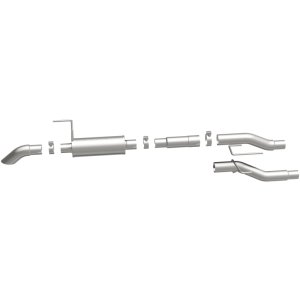 Ford F-150 Performance Exhaust - Single Rear Exit - Magnaflow - Cat Back, Off Road Pro Series - `04-`10