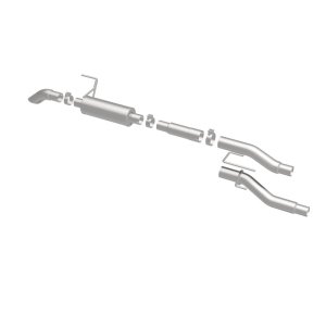 Ford F-150 Performance Exhaust - Single Rear Exit - Magnaflow - Cat Back, Off Road Pro Series - `04-`10
