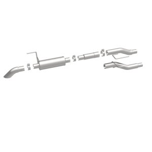 Ford F-150 Performance Exhaust - Single Rear Exit - Magnaflow - Cat Back, Off Road Pro Series - `04-`10