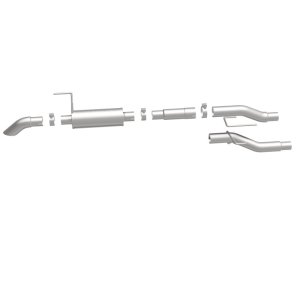 Ford F-150 Performance Exhaust - Single Rear Exit - Magnaflow - Cat Back, Off Road Pro Series - `04-`10