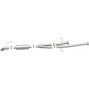 Toyota Tundra Performance Exhaust - Magnaflow - Off-Road Pro Series Cat-Back - Satin - `09-`13