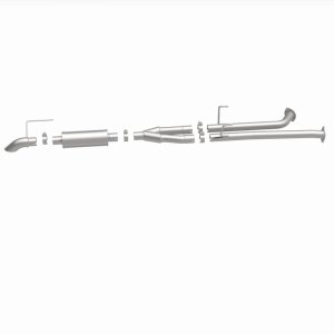 Toyota Tundra Performance Exhaust - Magnaflow - Cat Back, Off-Road Pro Series - Stainless Steel - `07-`08