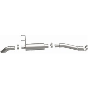 Dodge Ram 1500 Performance Exhaust - Single Rear Exit - Magnaflow - Cat Back Off Road Pro Series - Satin - `06-`07