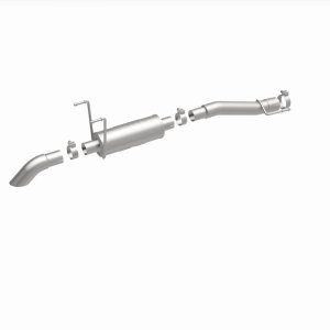Dodge Ram 1500 Performance Exhaust - Single Rear Exit - Magnaflow - Cat Back Off Road Pro Series - Satin - `06-`07